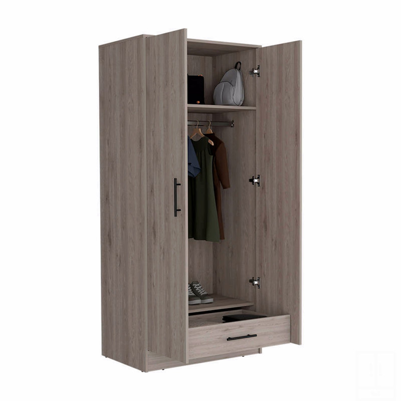 180 Armoire Beery, Chambre, Gris