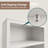 2-tier Open Bookshelf, 27.56"W Engineered Wood Storage, Shelf With Legs For Living Room, Bedroom, Home Office, White-501155998