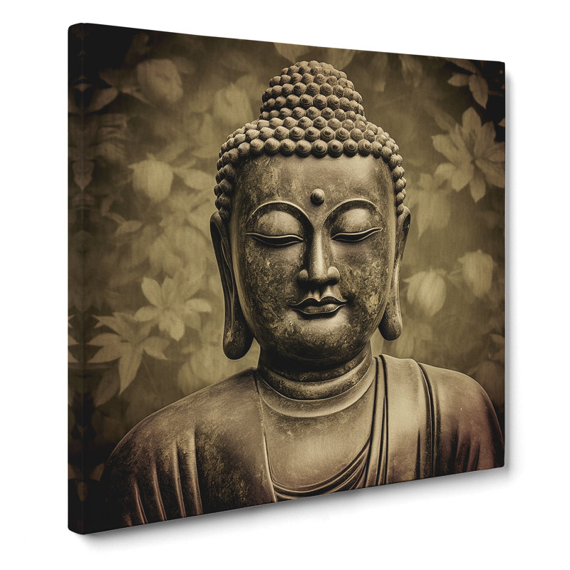 Buddha Photograph - Print, 35cm H x 35cm W x 3cm D