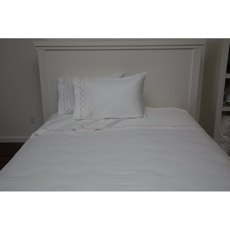 100% Cotton Sheet Set, King Sheet Set, Pink