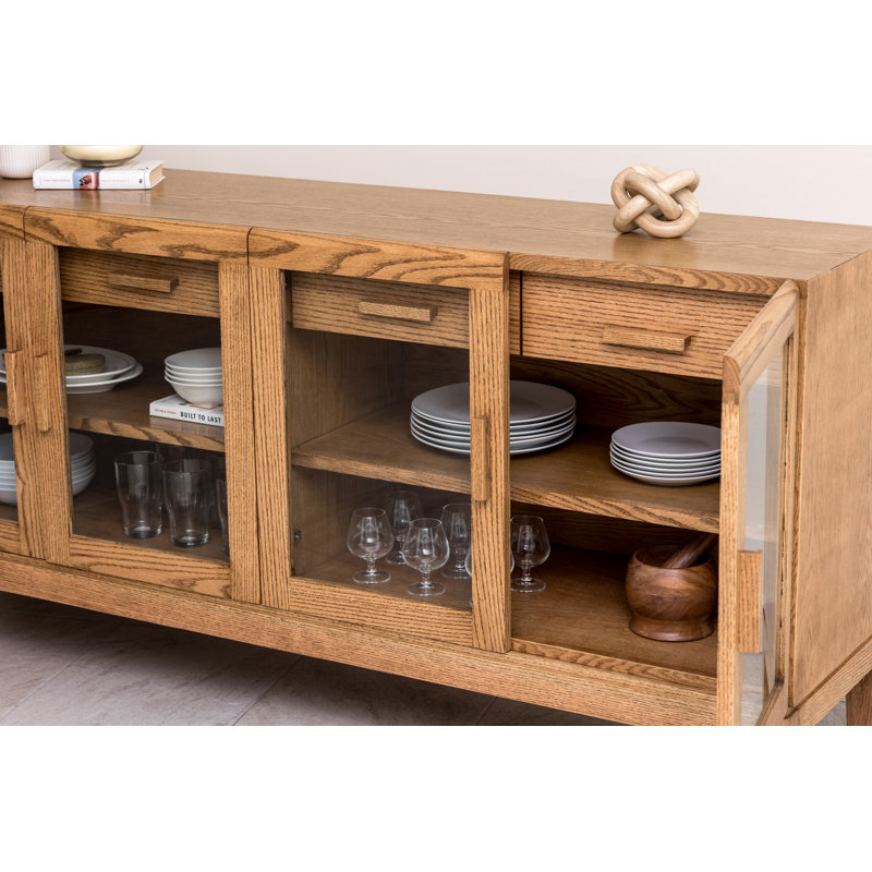 72'' Solid Wood Sideboard