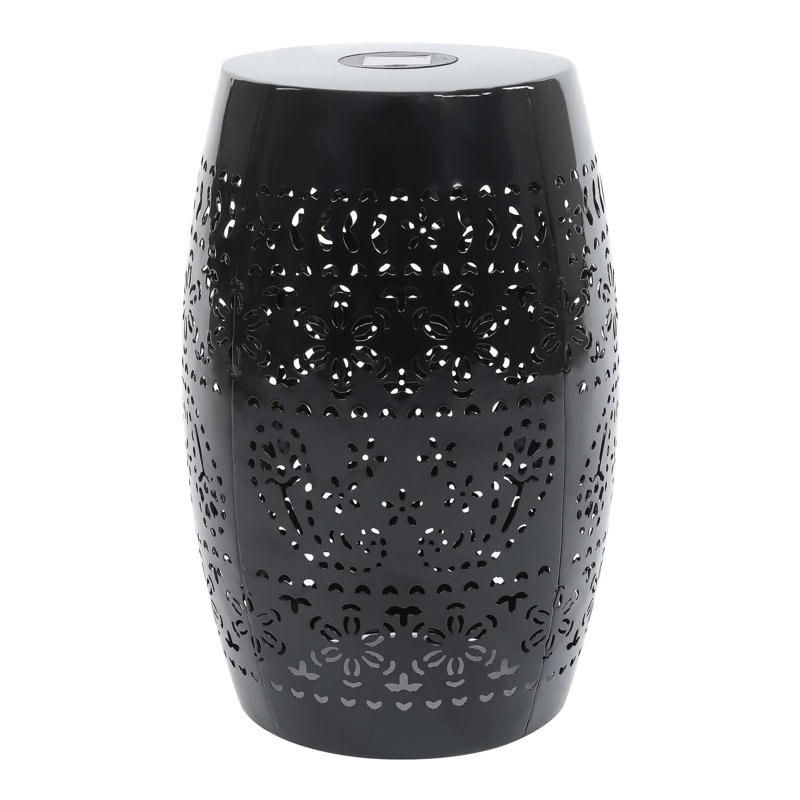 Solar Side Table, Black