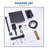 3 Function Wall Mount Complete Rainfall Shower System with 3 Setting Handheld and Tub Spout-64564555