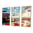 Toile naturelle avec cadre flottant