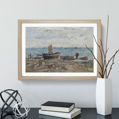 St. Adresse by Eugene Boudin - Picture Frame Painting