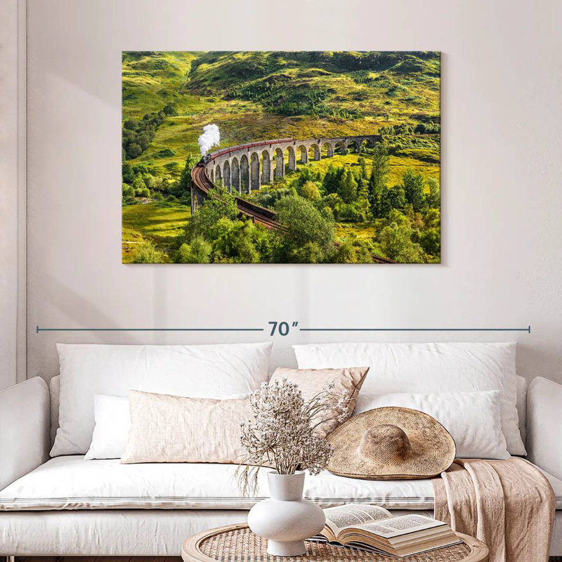 Lilie Glenfinnan, chemin de fer du viaduc