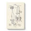 Toilet Water Closet Patent - Wrapped Canvas Print-61883644