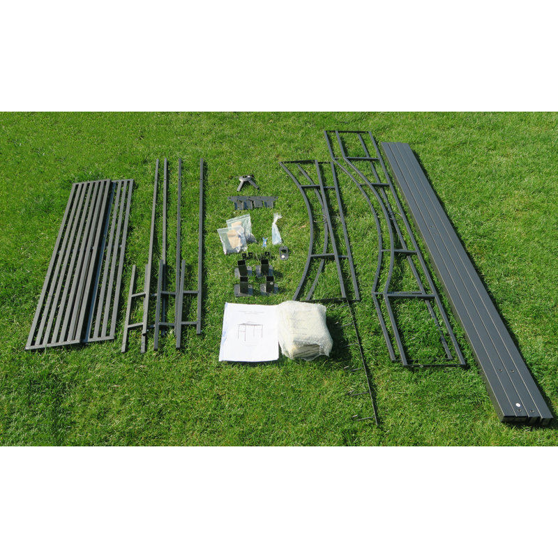 Gould 2.4m x 1.5m Metal BBQ Gazebo