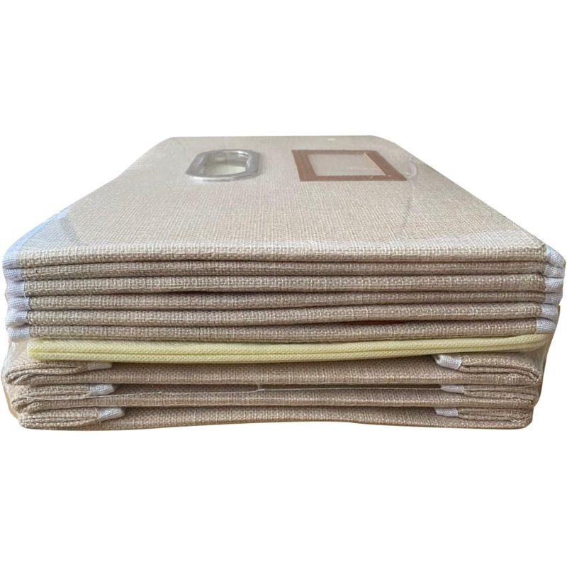 17 Stories Fabric Box, 30cm H x 45cm W x 30cm D, Beige