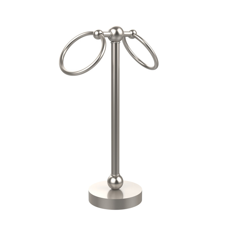 Porte-serviettes Gober, Nickel satiné