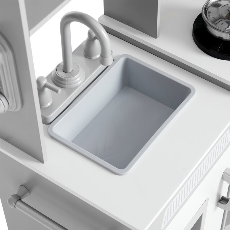 Ensemble de cuisine pour enfant d'âge préscolaire, blanc