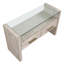 Table de canapé avec dessus en verre 48 po Jaquelyn-2141691068