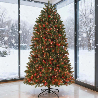 Arbre de Noël artificiel illuminé 6 pi