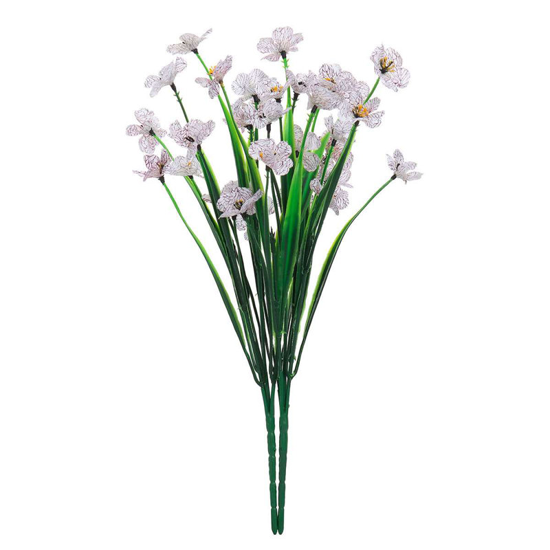 Arrangement violet, Blanc