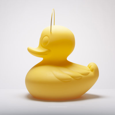 The Duck Duck Lamp XL - jaune
