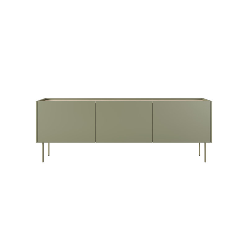 Cappe Unfinished TV Stand for TVs up to 55", Olive