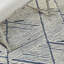 Beva Geometric Handmade White/Blue Area Rug-1584396289
