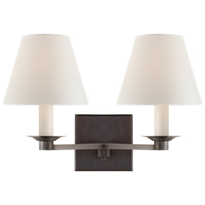 Ralph Lauren Evans Double Arm Sconce