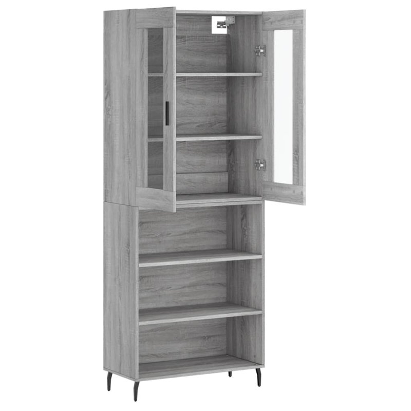 69.5cm Sideboard, Grey Sonoma