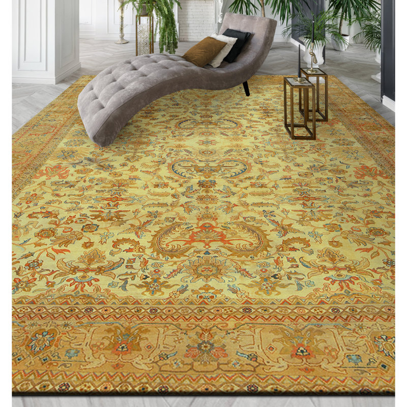 Hand Knotted Wool Indoor Rug