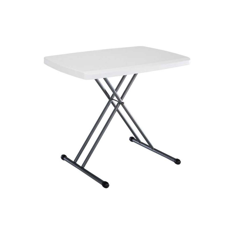 Lifetime 30-Inch Personal Table, Grey, White
