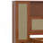 Wooden Bed With Two Storage Lockers, Drawer, And Storage Shelf On Headboard, Multifunctional Platform Bed With Natural Rattan-1915178840