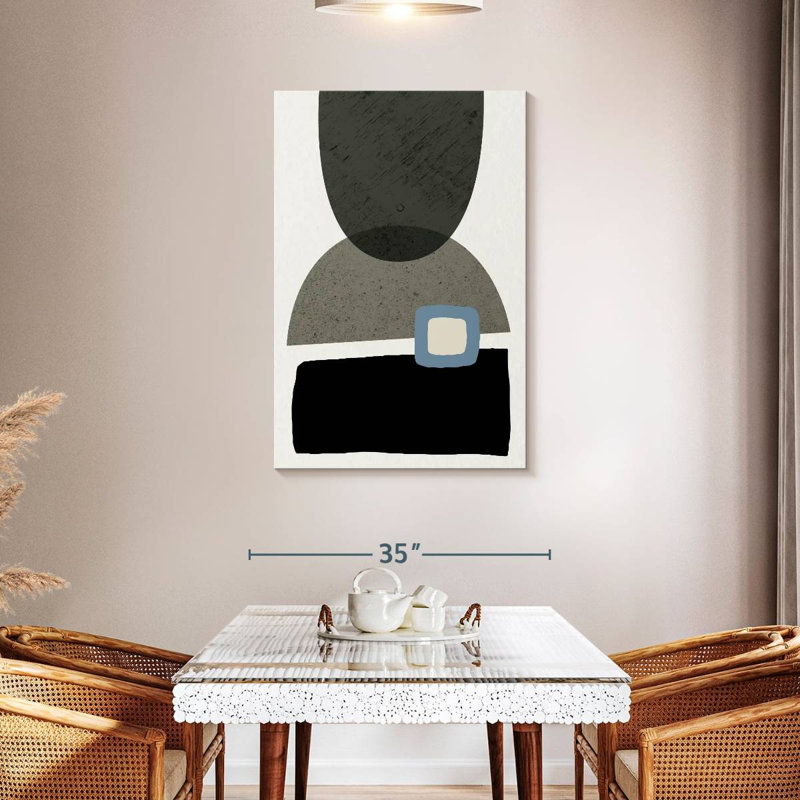 Avery Mid Century Abstract III, H 45 po x l 30 po