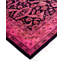 Tapis rose noué à la main de conception unique Holsworth - rose