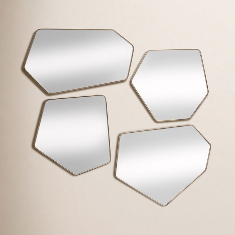 Fischer Metal Irregular Wall Mirror