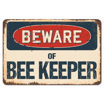 Decal-Bee Keeper_Beware Of Bee Keeper