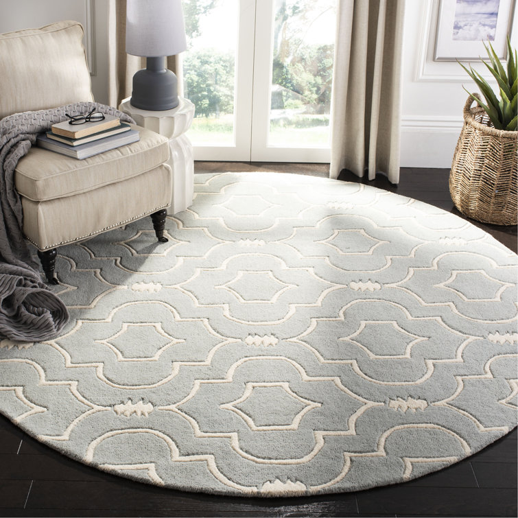 Carolene Hand Tufted Wool Geometric Rug