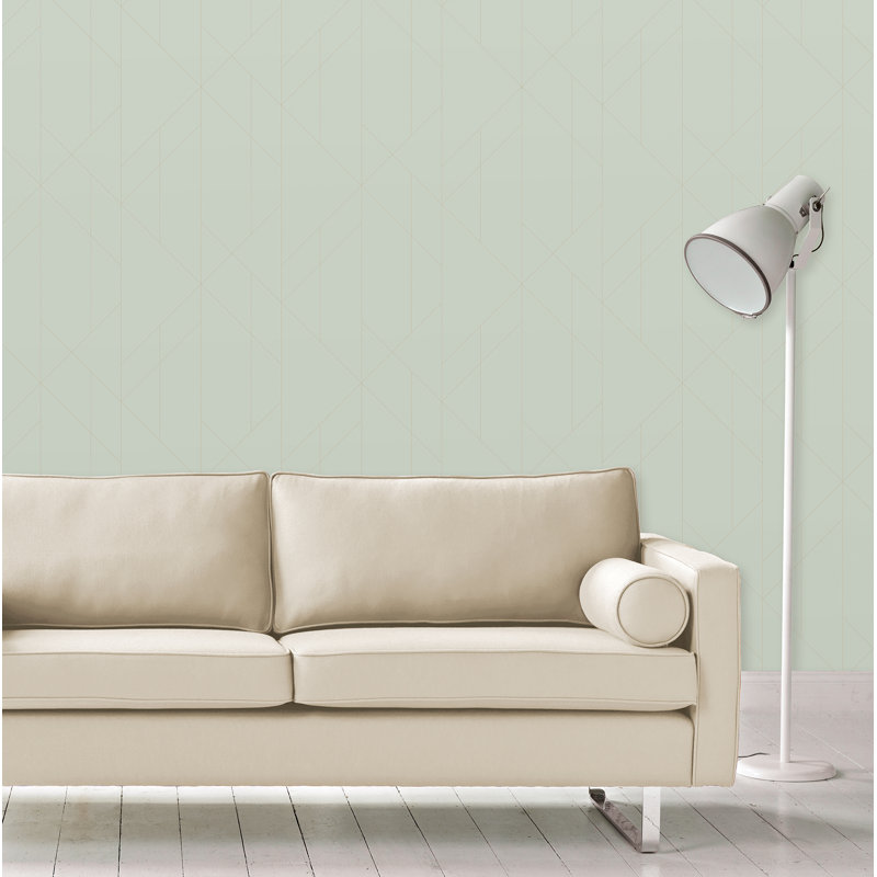 Foster Geometric Wallpaper, Mint