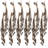 9 Piece Cluster Twig Triple Spring   Set of 12   20"   Natural