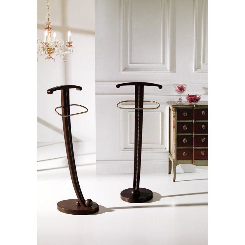 Callista Freestanding Valet Stand, Wenge