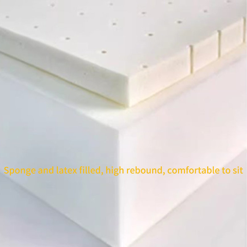 Fauteuil inclinable ergonomique en similicuir, Gris / Orange