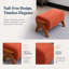 65cm Wide Rectangle Solid Colour Standard Ottoman-744513181