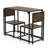 Amberjack 2 - Person Four Leg Dining Set