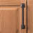 Studio Collection Handle Pull - 6-5/16" Center to Center Cabinet Pull Oil-Rubbed Bronze Highlighted - Transitional Hardware for Drawers & Cabinets-11295908-112308077