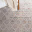 Tapis ivoire / bleu Princeton 915-660262659