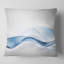 Vague 3D d'éclaboussure d'eau - coussin imprimé abstrait-29350694-29350697