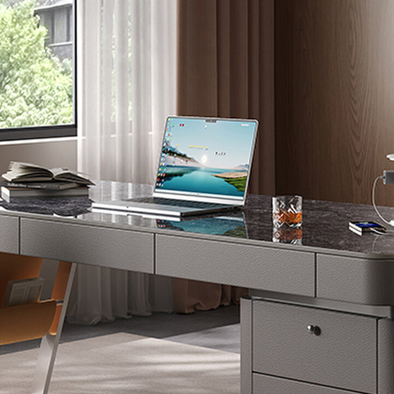 Orwhin Computer Desk, 29.92" H x 70.86" W x 27.55" D
