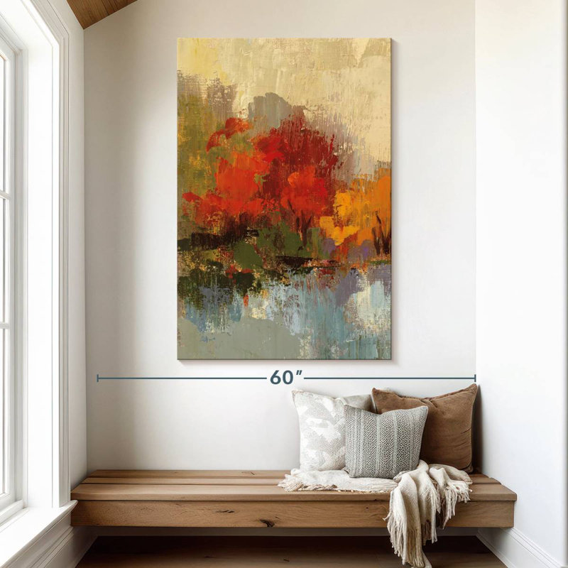 Avery Fall Riverside III, 51" H x 34" W