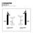 Modern Swivel Bar Stools, Adjustable Counter Height Barstools Pub Chairs with Backrest and Footrest-125958371