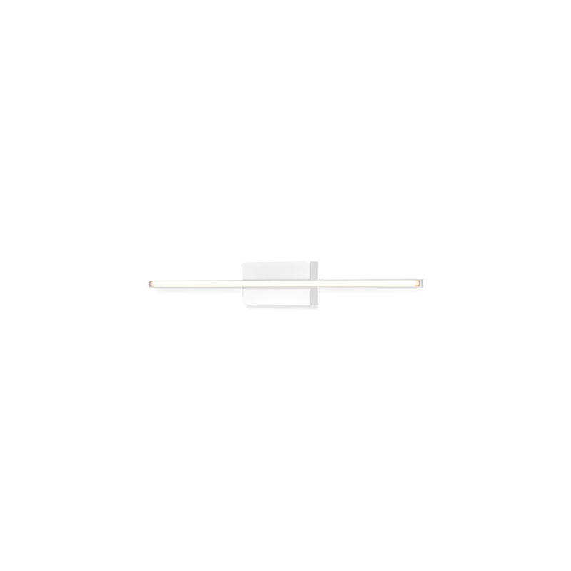 Vega Minor LED Wallchiere, 3" H x 24" W x 2.125" D, White