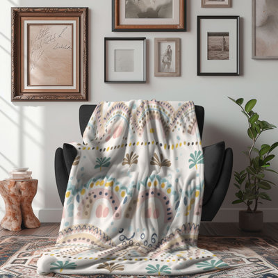 Rainbow Dots - 1 pièce Sherpa Premium