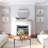 Bjarnhildur Glass Top Single Coffee Table-1939300252