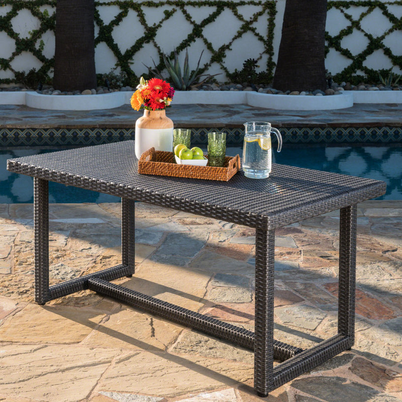 Table de salle à manger grise Rosa
