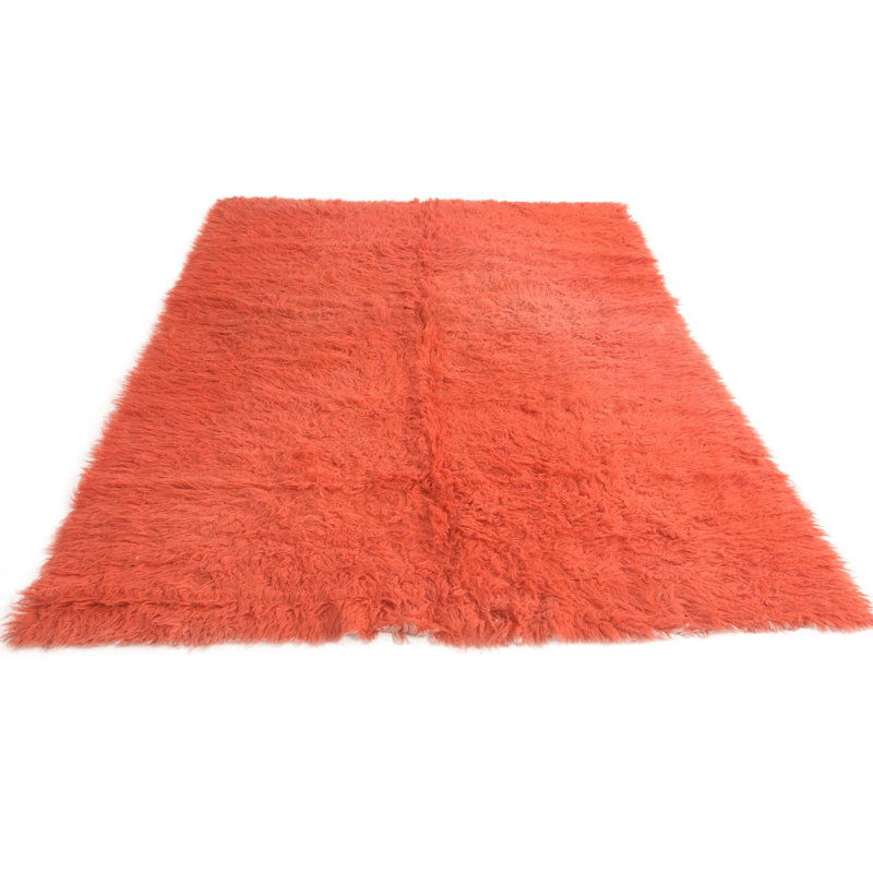 6x9 Pires Orange Rug