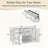 Modern Sideboard with Power Outlet and Acrylic Doors-6085047