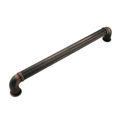 Corcoran 8" Center to Center Bar Pull with Lined Center